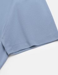 Áo T-shirt ngắn tay nam cổ tròn bo vải chính