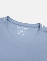 Áo T-shirt ngắn tay nam cổ tròn bo vải chính