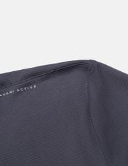 Áo T-shirt ngắn tay nam cổ tròn bo vải chính