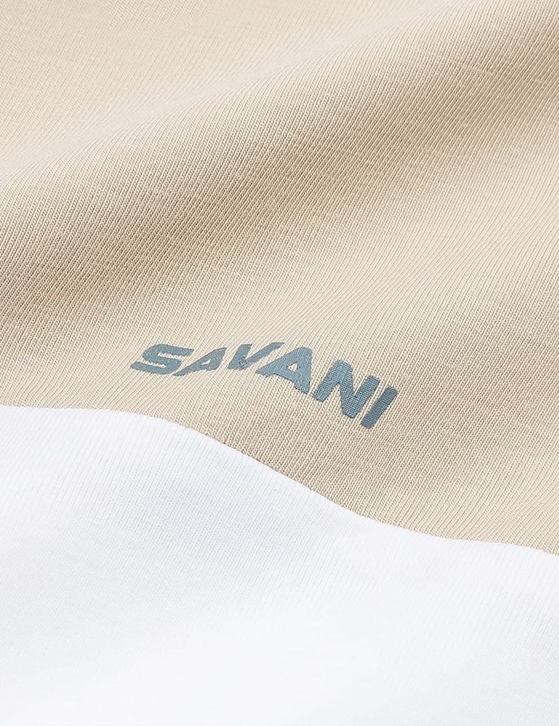 Áo t-shirt ngắn tay cổ tròn nam phối ba màu