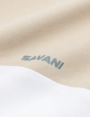 Áo t-shirt ngắn tay cổ tròn nam phối ba màu