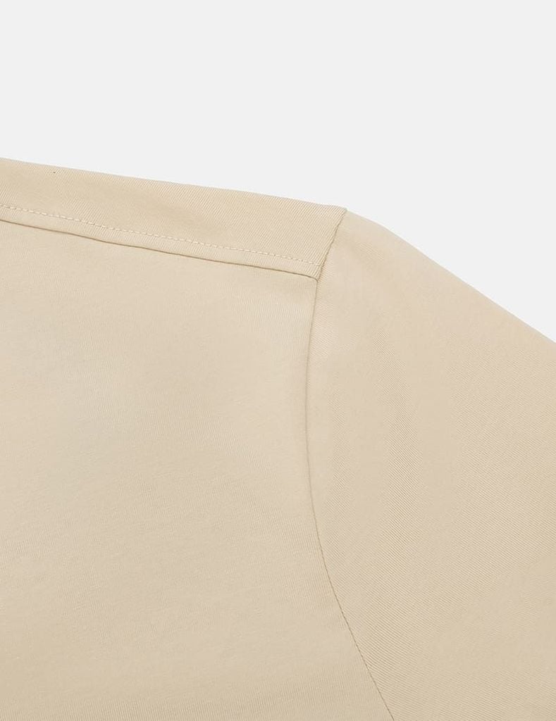 Áo t-shirt ngắn tay cổ tròn nam phối ba màu