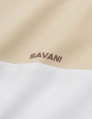 Áo t-shirt ngắn tay cổ tròn nam phối ba màu