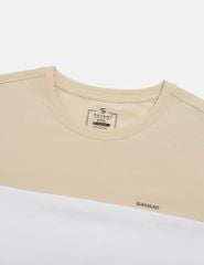 Áo t-shirt ngắn tay cổ tròn nam phối ba màu
