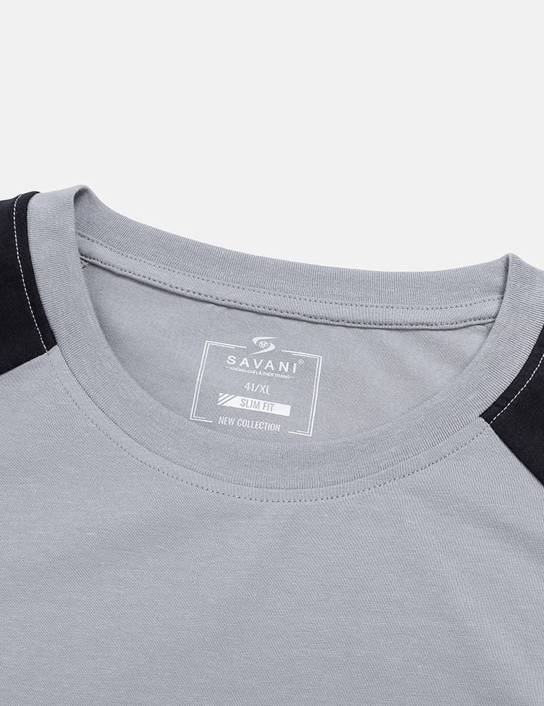 Áo thun nam ngắn tay cổ tròn