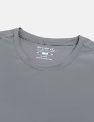 Áo thun ngắn tay cổ tròn in 2 bên sườn