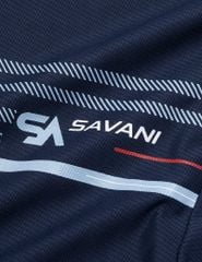 Áo thun ngắn tay nam cổ tròn in cao su ngực