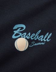 Áo nỉ cổ tròn nữ hình in trước ngực dáng suông rộng