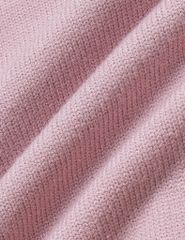 Áo len nữ cổ tròn khuy nơ kim loại