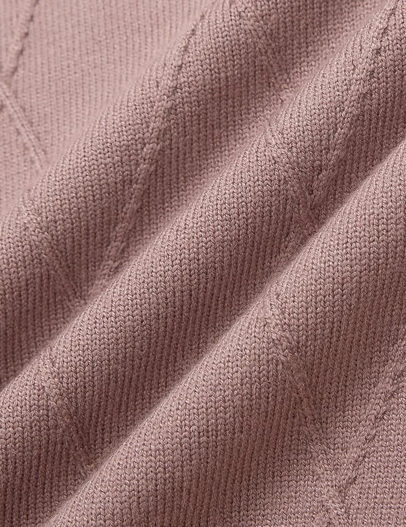 Áo len cổ tròn nữ cộc tay