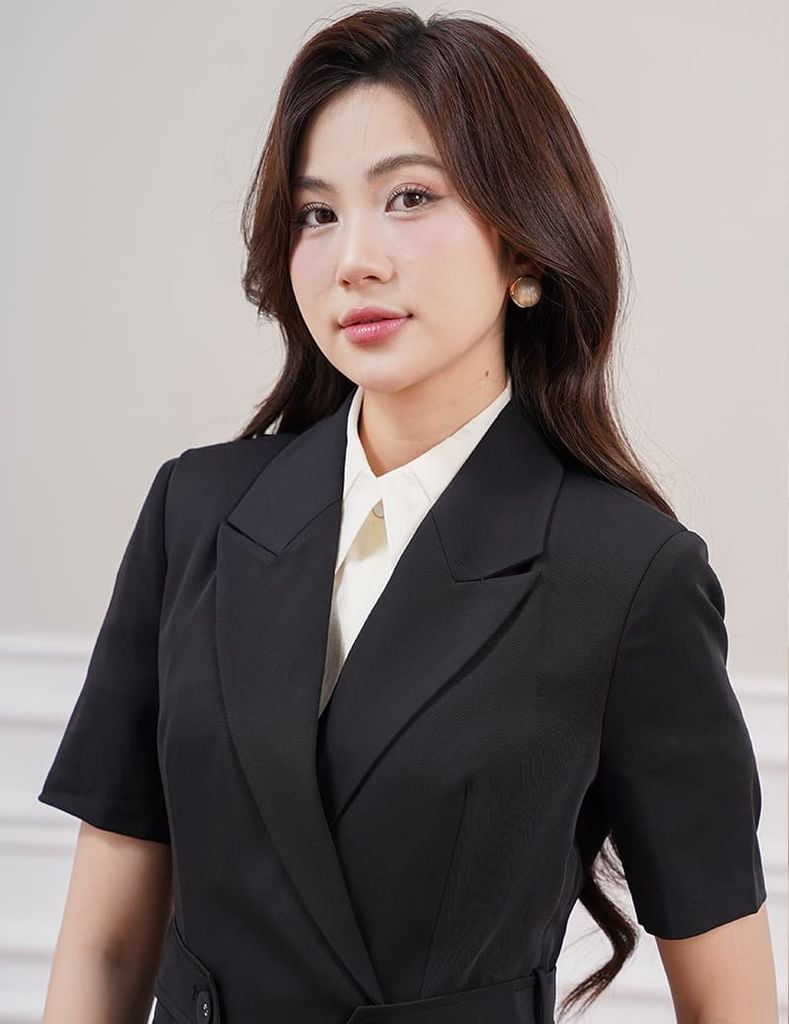 Bộ vest nữ công sở đai rời