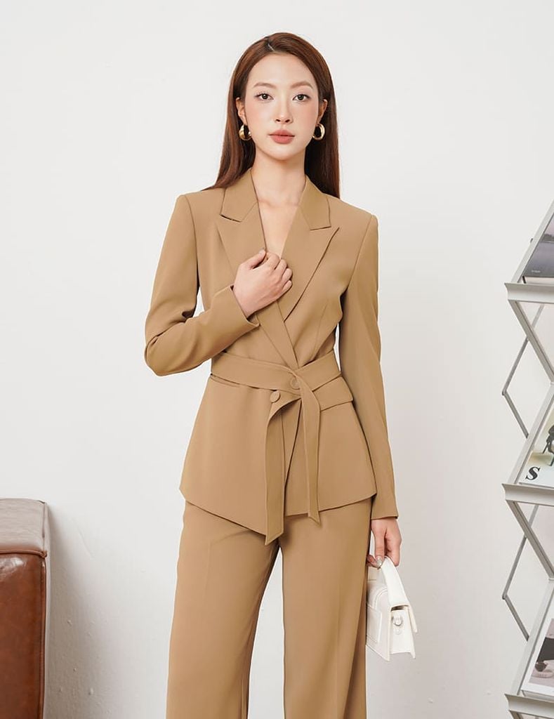 Quần vest nữ cạp thường