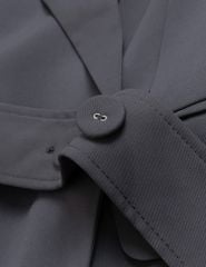 Áo vest nữ dài tay đai rời