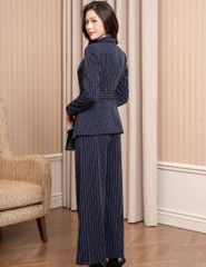 Bộ vest nữ dài tay đai rời