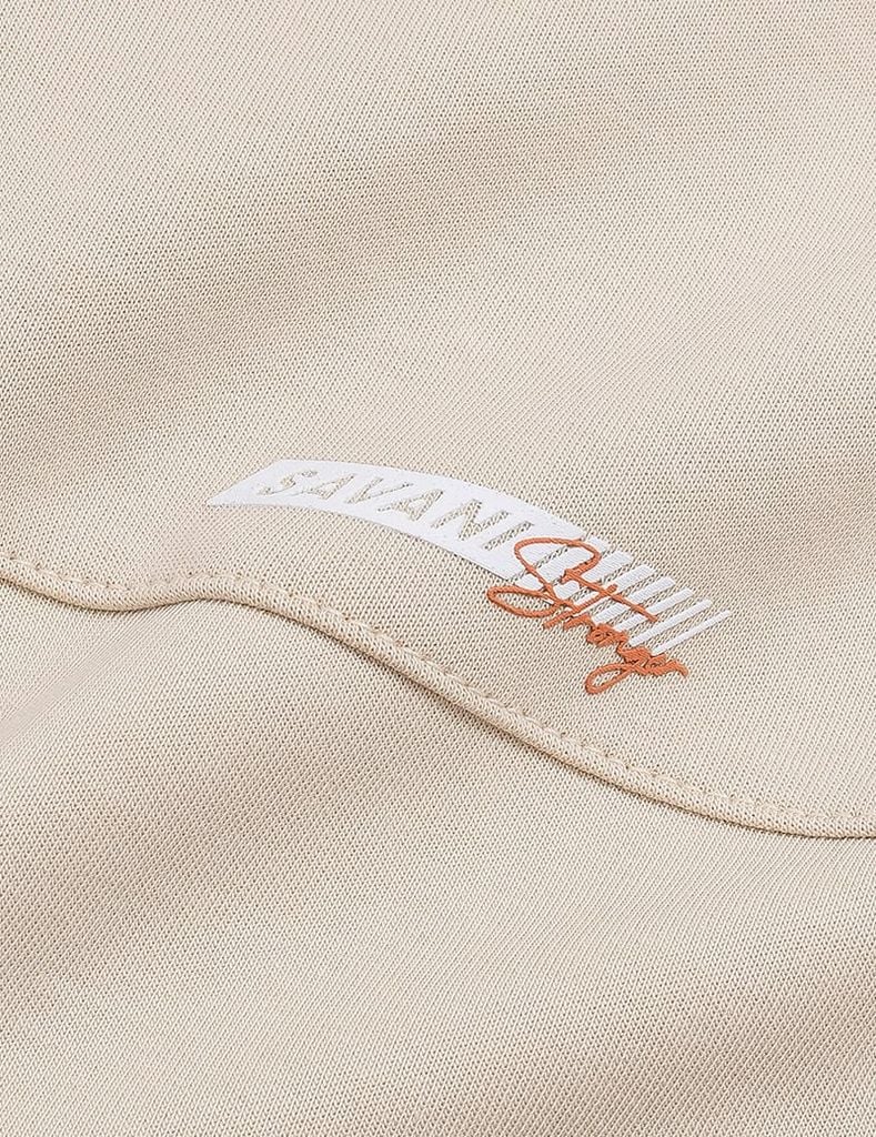 Bộ đồ đông nữ  2 da ngực in logo