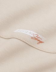 Bộ đồ đông nữ  2 da ngực in logo