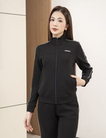 Bộ đồ đông nữ  2 da ngực in logo