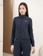 Bộ đồ đông nữ  2 da ngực in logo