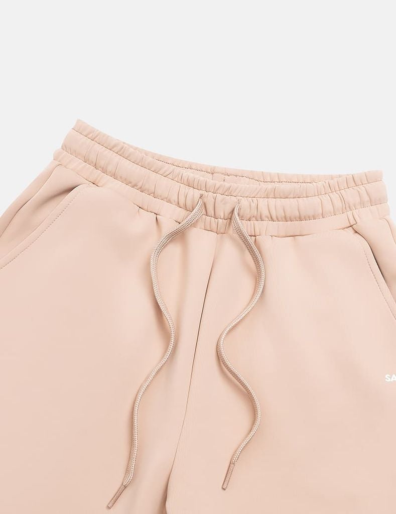 Bộ đồ đông nữ 2 da ngực in logo