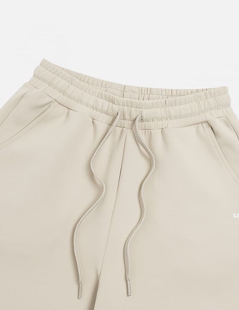 Bộ đồ đông nữ 2 da ngực in logo