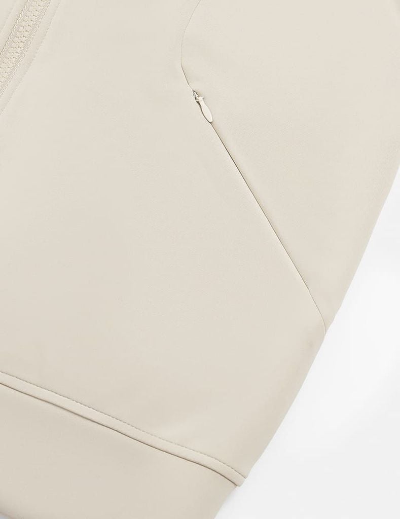 Bộ đồ đông nữ 2 da ngực in logo