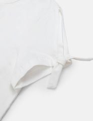 Bộ đồ hè quần đùi nữ hình in trước ngực
