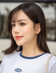 Bộ đồ hè quần đùi nữ hình in trước ngực