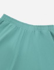 Bộ đồ hè quần đùi nữ hình in trước ngực