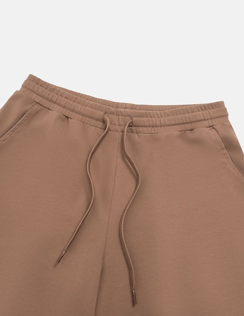 Bộ đồ hè quần đùi nữ cạp chun hình in trước ngực