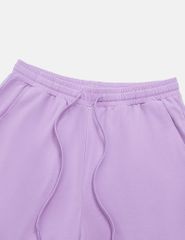 Bộ đồ hè quần đùi nữ cạp chun hình in trước ngực