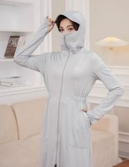Áo chống nắng nữ dáng dài chống tia UV