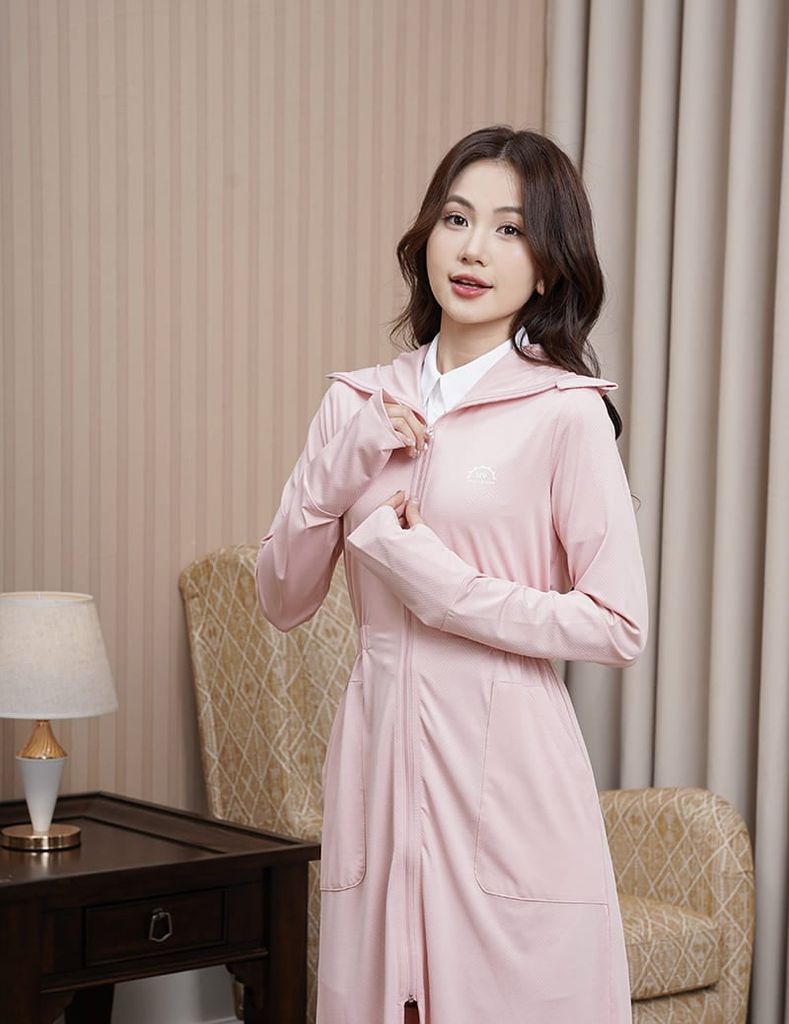 Áo chống nắng nữ dáng dài chống tia UV