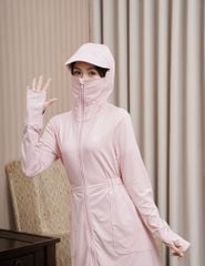 Áo chống nắng nữ dáng dài chống tia UV