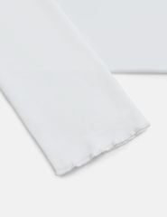 Áo giữ nhiệt cổ cao nữ tay cuốn bèo