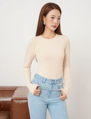 Áo giữ nhiệt cổ tròn nữ