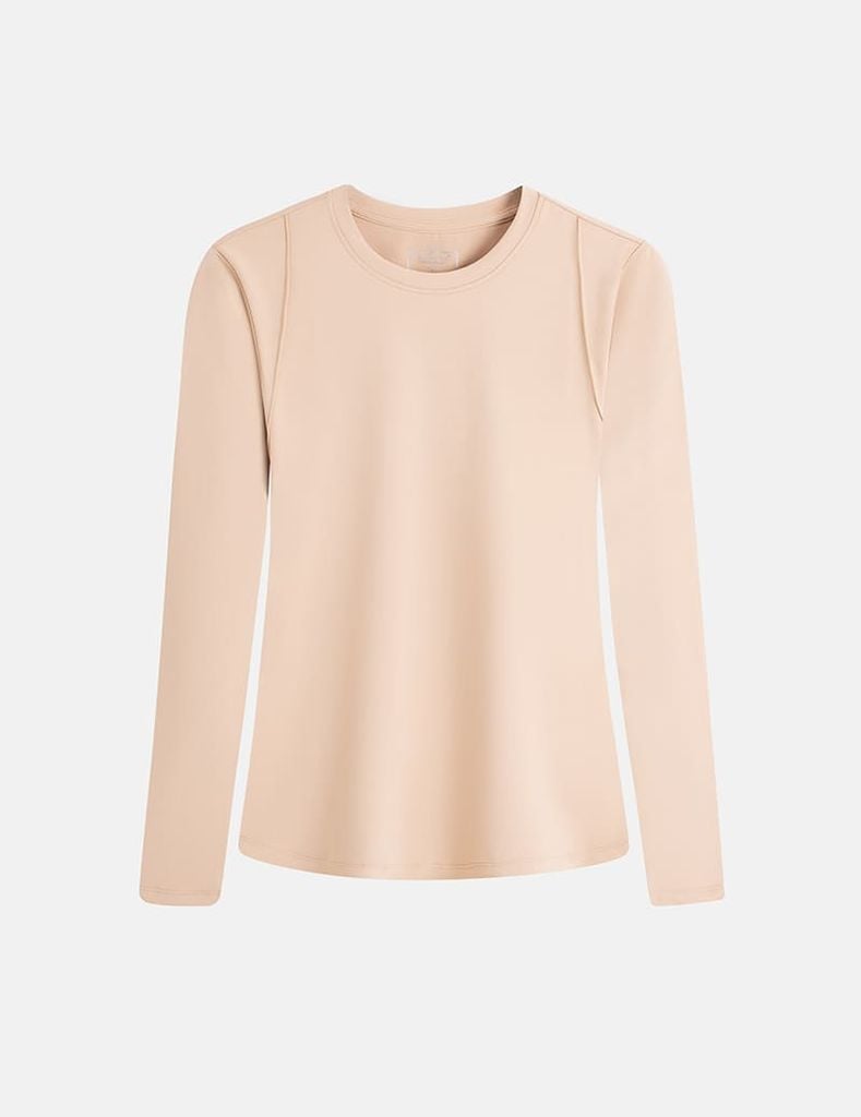 Áo giữ nhiệt cổ tròn nữ