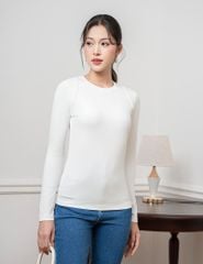 Áo giữ nhiệt cổ tròn nữ