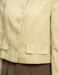 Áo khoác kiểu nữ cổ tròn