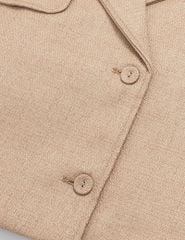 Áo măng tô nữ dáng ngắn