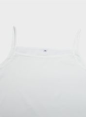 Áo sơ mi dài tay nữ in loang phối áo hai dây trắng