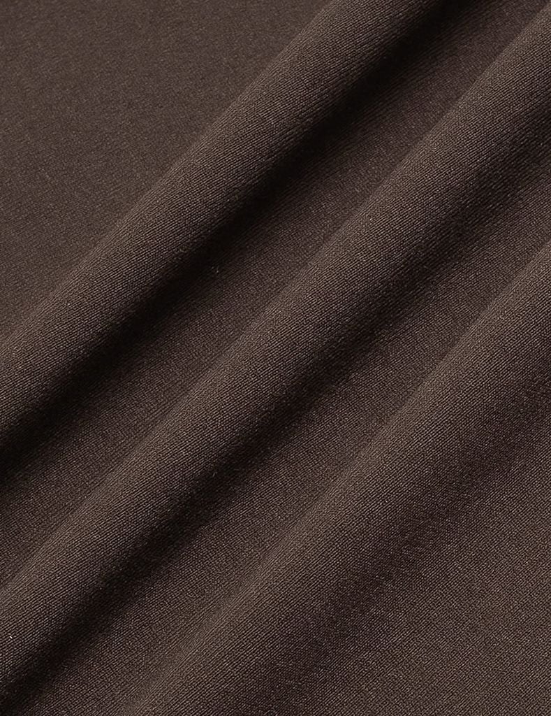 Áo thun dài tay nữ cổ vặn xoắn