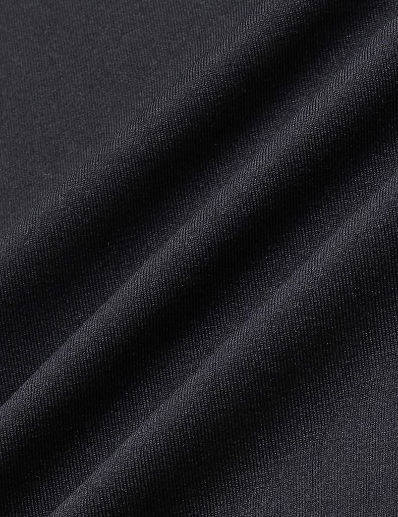 Áo thun dài tay nữ cổ cao in logo trước ngực