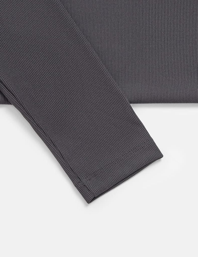 Áo thun nữ dài tay cổ cao dáng ôm