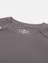 Áo thun dài tay nữ cổ tròn