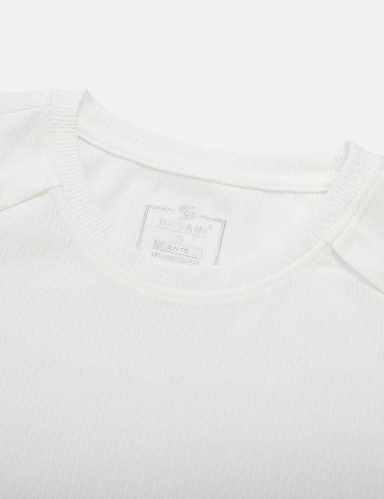 Áo thun dài tay nữ cổ tròn