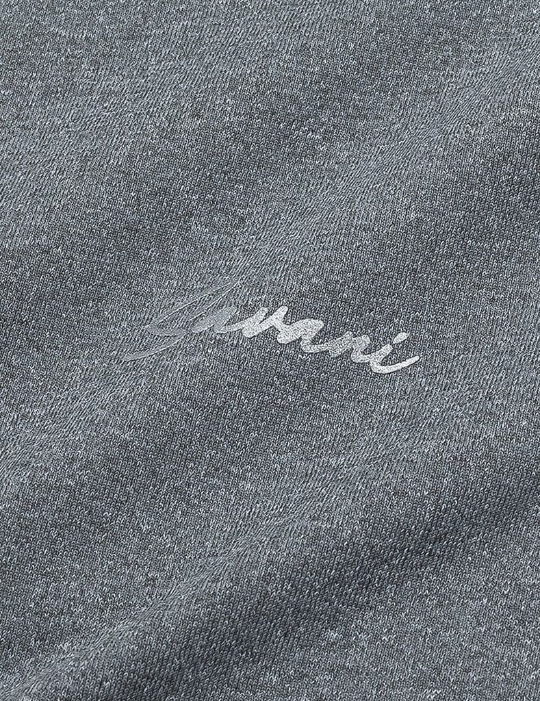 Áo thun dài tay nữ cổ V thêu logo trước ngực