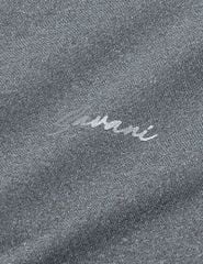 Áo thun dài tay nữ cổ V thêu logo trước ngực