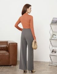 Quần âu cạp cao nữ ống suông