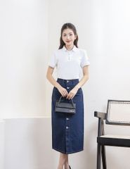 Chân váy jean nữ WVD002K4