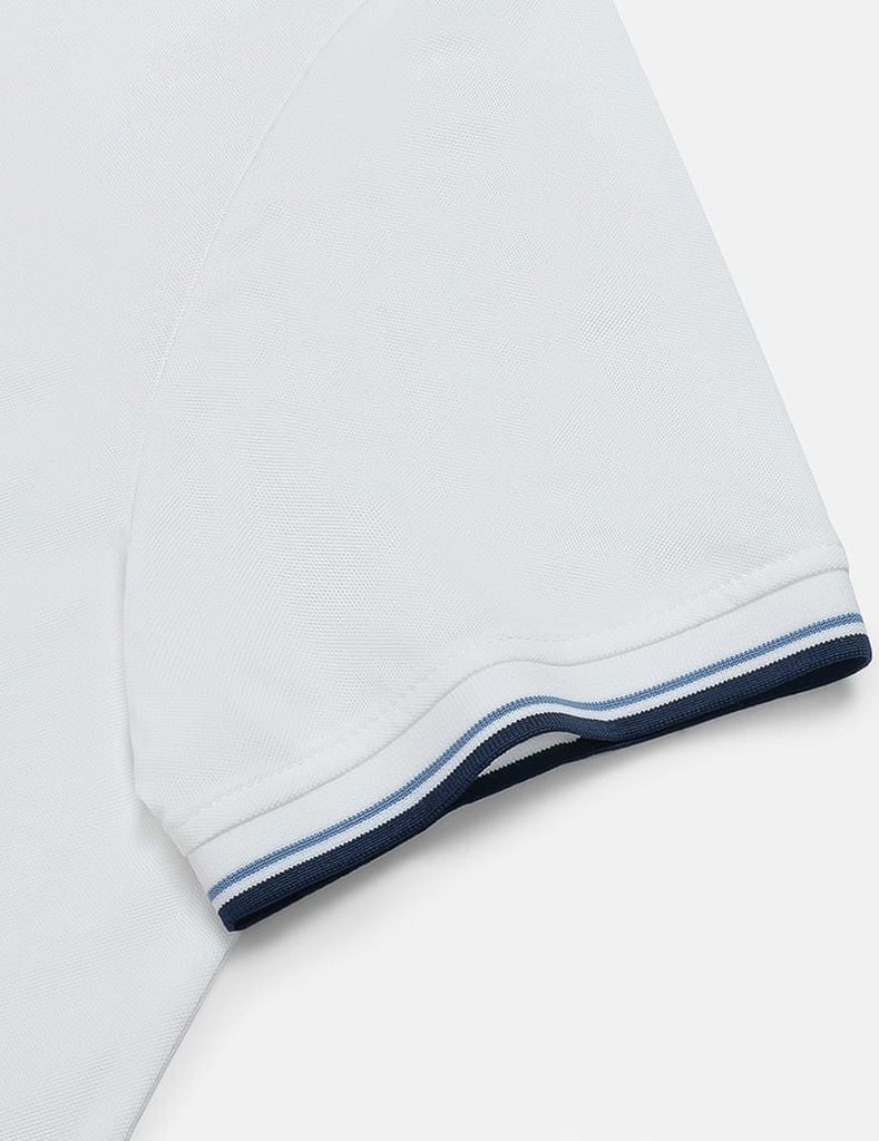 Áo polo nữ ngắn tay hình in trước ngực